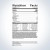 Power Nutrition Shake Chocolate 14srv label  by metagenics