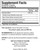 BioPause-AM 120C - Supplement Facts