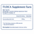 TUDCA (Tauroursodeoxycholic Acid) Supplement 60 Capsules by BodyBio label