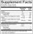 InosiCare by Ortho Molecular Products - Supplement Facts Label