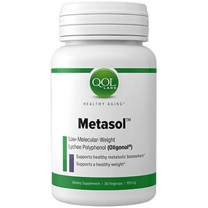 Metasol 100mg 60c by Quality of Life Labs