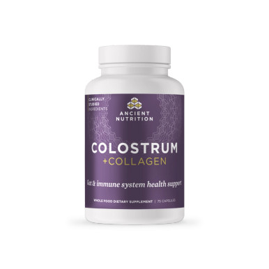 Colostrum + Collagen Capsules Gut & Immune System Health 75c by Ancient ...