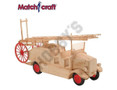  Matchcraft Fire Engine with Ladder Matchstick Model 