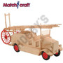  Matchcraft Fire Engine with Ladder Matchstick Model 