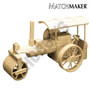  Matchmaker Steam Roller Matchstick Model 