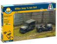 Italeri 1/72 US Willys Jeep Fast Assembly   Italeri 1/72 US Willys Jeep Fast Assembly