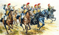  Italeri 1/72 French Heavy Cavalry Model Figures 
