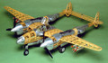  Guillow 1/16 Lockheed P-38L Lightning Balsa Model Kit 