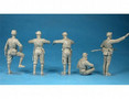  MiniArt 1/35 Japanese Tank Crew Model Figures 