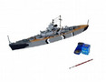  Revell 1/1200 German Battleship Bismarck Starter Kit 