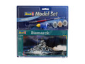  Revell 1/1200 German Battleship Bismarck Starter Kit 