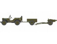  Airfix 1/72 Willys British Airborne Jeep 