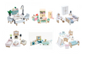  Le Toy Van Cherry Tree Hall Dolls House Bargain Bundle 