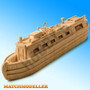 Matchmaker Canal Narrow Boat Matchstick Model   Matchmaker Canal Narrow Boat Matchstick Model