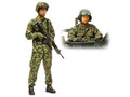  Tamiya 1/16 JGSDF Tank Crew Set 