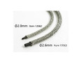 Tamiya 1/12 Braided Hose for Bikes (2.6mm)   Tamiya 1/12 Braided Hose for Bikes (2.6mm)