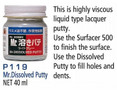  Mr Hobby Mr Dissolved Putty 40ml 
