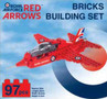 RAF Red Arrows Building Brick Set   RAF Red Arrows Building Brick Set