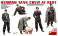 MiniArt 1/35 German Tank Crew At Rest Model Figures   MiniArt 1/35 German Tank Crew At Rest Model Figures