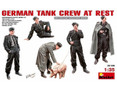 MiniArt 1/35 German Tank Crew At Rest Model Figures   MiniArt 1/35 German Tank Crew At Rest Model Figures