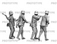 Icm ICM 1/35 WWI German Infantry in Armour Model Figures 