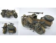  Italeri 1/9 German BMW R75 & Sidecar 