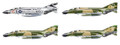  Italeri 1/72 McDonnell Douglas F-4 C/D/J Phantom Aces 