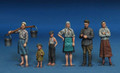  MiniArt 1/35 Soviet Villagers Model Kit 