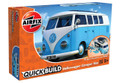 Airfix Quick Build VW Camper Van Blue   Airfix Quick Build VW Camper Van Blue