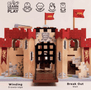  Le Toy Van Lion Heart Wooden Toy Castle 