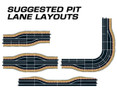  Scalextric Digital Pit Lane Pack Left Hand 