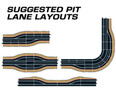  Scalextric Digital Pit Lane Pack Left Hand 