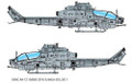  Academy 1/35 Bell AH-1Z USMC Shark Mouth 