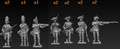 Hat Industrie 1/72 7 Years War Austrians Action   Hat Industrie 1/72 7 Years War Austrians Action