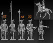  Hat Industrie 1/72 7 Years War Austrians Command 