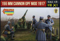  Strelets 1/72 155mm St Chamond Howitzer with Crew Model Kit 