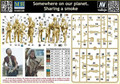  Master Box 1/35 Somewhere On Our Planet Sharing a Smoke Model Kit 