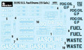  MiniArt 1/35 US 55 Gal Fuel Drums Model Kit 