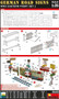 MiniArt 1/35 German Road Signs Eastern Front Set 1 Model Kit   MiniArt 1/35 German Road Signs Eastern Front Set 1 Model Kit