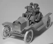 Icm ICM 1/24 American Sport Car Drivers 1910s Model Kit 