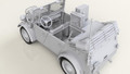 Icm ICM 1/35 le.gl.Einheitz-Pkw Kfz.2 Model Kit 