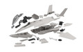  Airfix Quick Build F35 Lightning II 