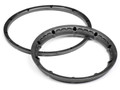  HPI Racing Heavy Duty Bead Lock Rings, gunmetal, 2pcs 