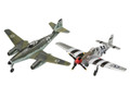  Revell 1/72 Combat Set - Messerschmitt Me 262 & P-51B Mustang 