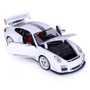  Burago 1/18 Porsche GT3 RS 4.0 White Diecast Model 