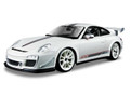  Burago 1/18 Porsche GT3 RS 4.0 White Diecast Model 