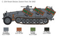  Italeri 1/72 Sd.Kfz.251/1 Stuka Zu Fuss 
