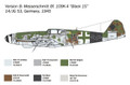 Italeri 1/48 Messerschmitt BF 109K-4   Italeri 1/48 Messerschmitt BF 109K-4