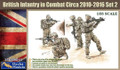  Gecko Models 1/35 British Infantry In Combat Circa ‪2010-2016 Set 2 Model Kit 