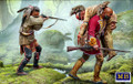 Master Box 1/35 Wounded Brother Indian Wars Series Model Kit   Master Box 1/35 Wounded Brother Indian Wars Series Model Kit